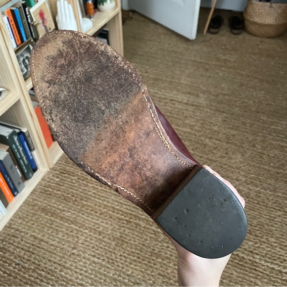 Frye western midcalf boots in oxblood red - Picture 11 of 14